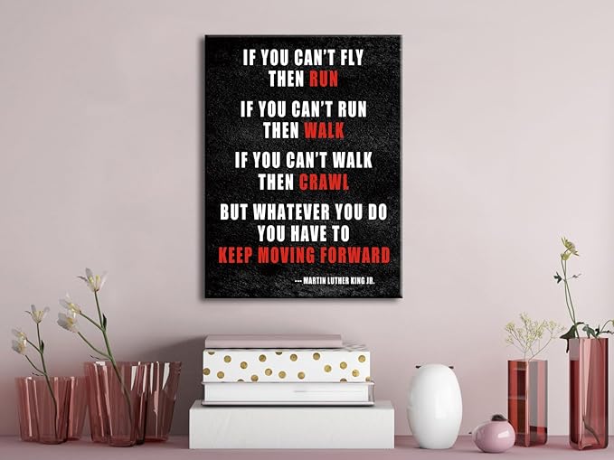Pyradecor Keep Moving Forward Motivational Classroom Positive Quotes - Image 4