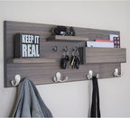 Homanu 24 Pack Coat Hooks, Heavy Duty Double Prong Coat Hooks Wall Mounted - Image 7