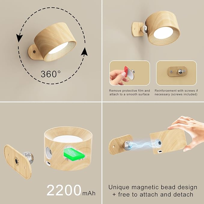 Koopala 2PACK LED Wall Lamps - Image 5