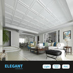 Art3d 12-Pack Drop Relief Ceiling Tiles - Image 5