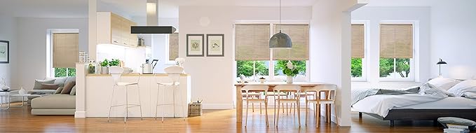 CHICOLOGY Mini Blinds for Indoor Windows – 30"W x 72"H, Cappuccino Horizontal - Image 10