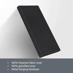 UMIACOUSTICS 2 PCS Acoustic Panel, 47.2" x 23.6" x 2" Fiberglass Sound Proof - Image 7
