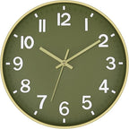Foxtop Modern Wall Clock Silent Non-Ticking Battery Operated Round Quartz 12 by Foxtop