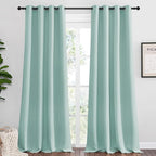 NICETOWN Aqua Blue Blackout Curtains by NICETOWN