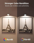 EZVALO Picture Lights for Wall, Rechargeable Battery Magnetic Poster Lights - Image 8
