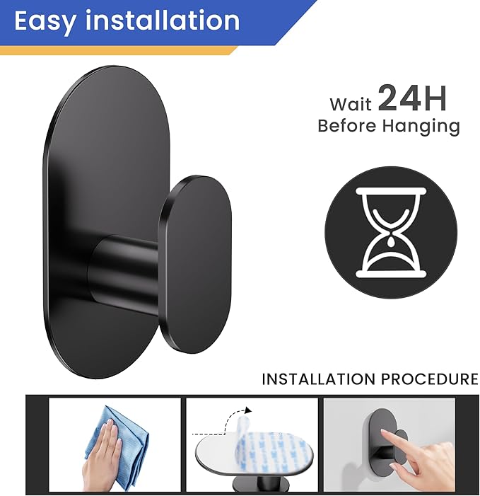 Aikzik Adhesive Towel Hooks - Image 7