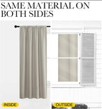 NICETOWN Blackout Curtains for Living Room, Darkening Window Curtain Panels - Image 6