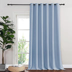 NICETOWN Sliding Door Curtain 108 Inches Long by NICETOWN