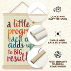 Supwhd Colourful Positive Affirmations Wall Decor, Inspirational Add Up to Big - Image 5