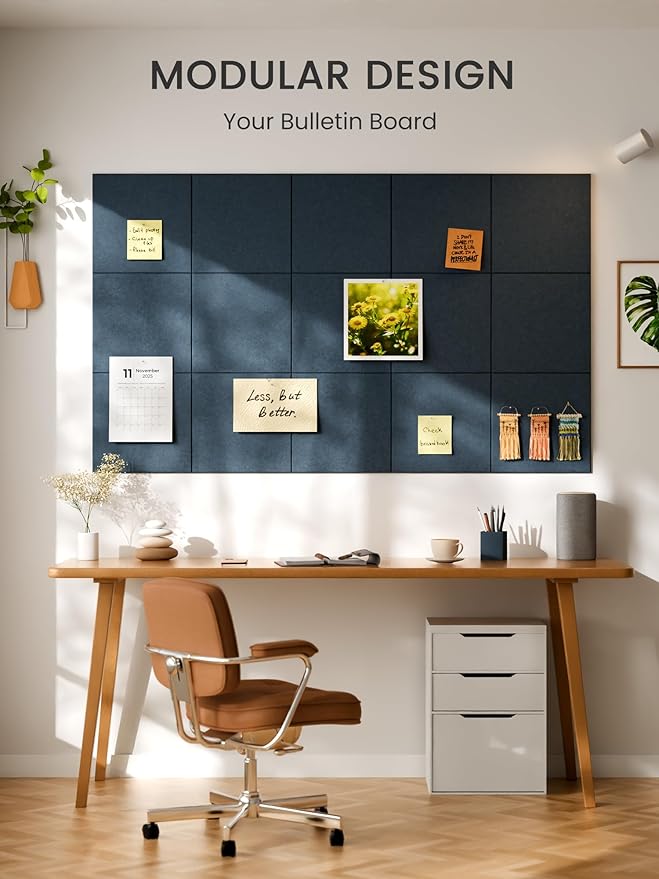 Bumusty Large Cork Board 48" x 36" Alternative - Image 6