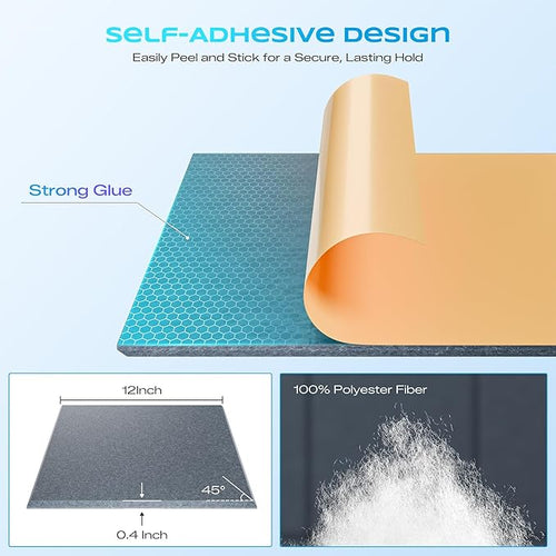 12 Pack Self-Adhesive Acoustic Panels, Soundproof Wall Panels - Image 2
