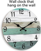 CHYLIN Wall Clock, 10 Inch Silent Non Ticking Wall Clocks Battery Operated - Image 2