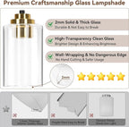 4-Light Bathroom Light Fixtures, Classic Wall Light Fixture - Image 6