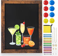 Magnetic Chalkboard, 9x12 Inches Blackboard by JEFURE