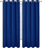 LEMOMO Blackout Curtains 52 x 95 inch/Royal Blue Curtains Set of 2 - Image 2