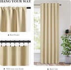 RYB HOME 100% Blackout RV Camper Curtains, Thermal Insulated Total Room - Image 3
