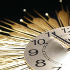 Large Wall Clock, 27inch Gold Wall Clock Non-Ticking Mid Century Wall Clocks - Image 4