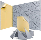 22 Pack Acoustic Panels with Self-Adhesive, Sound Panels High Density, by ROOME