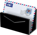 FUCDTEFC Acrylic Mail Holder, Vertical Envelope Mail Holder by FUCDTEFC