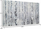 Yihui Arts Modern Birch Tree Canvas Wall Art - Image 2