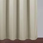 LEMOMO Light Beige Thermal Blackout Curtains/38 x 63 Inch/Set of 2 Panels Room - Image 9