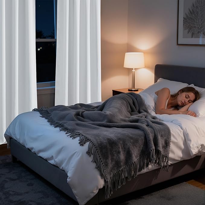 RYB HOME 100% Blackout Short Curtains - Image 5