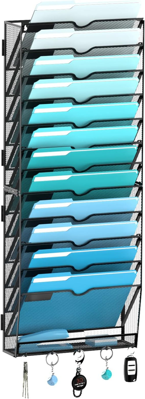 13 Tier Wall File Organizer by JMHUD