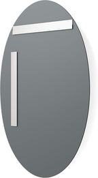 Better Bevel Frameless Oval Mirror, 23.5" x 33" Bathroom Wall Mirror w/Beveled - Image 4