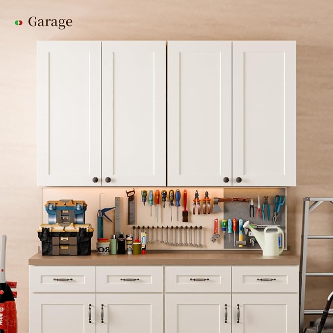 Kisart Laundry Room Cabinets Wall Mounted - Image 4