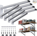 Heavy Duty Metal Brackets for Garage Wall Shelving, Modular Wall Mounted by Ezyrack