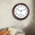 KECYET 14 Inch Outdoor Wall Clock - Image 3