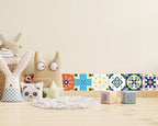 FLFK Wallpaper Border Tile Stickers Peel and Stick Wall Border - Image 6