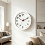 Rohioue Wall Clock Modern 10 Inch Battery Operated Silent Non Ticking Analog - Image 7