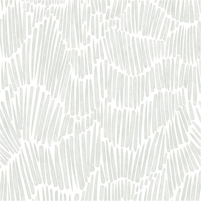 Theper Green Wallpaper 17.3"×78.8" Modern Striped Peel and Stick Wallpaper Boho by Theper