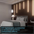 Wood Slat Acoustic Wall Panels-3D Fluted Sound Absorbing Panel - Image 2