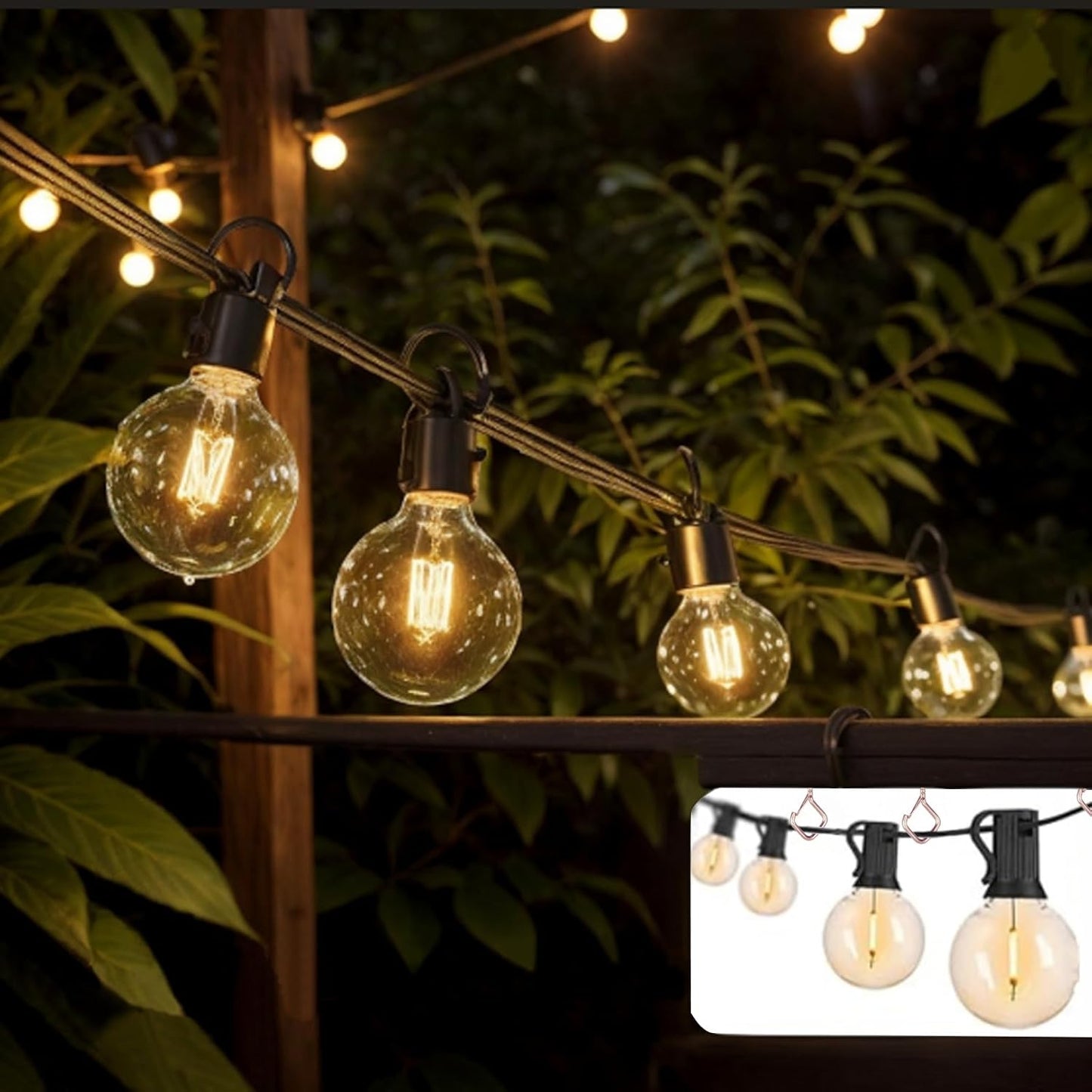 35PCS Eye Screw Hooks for Hanging Heavy Duty with Safety Buckle.Metal Ceiling Hooks for Hanging Plants,Cup,Wind Chime,Bird Feeders,String Lights at Indoor&Outdoor,2.36 Inches Rose Gold