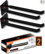 Ladder Hangers for Garage Wall by Alworg