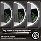 Sweetcrispy 36 Inch Round LED Bathroom Mirror - Image 6
