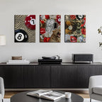 Trendy Leopard Cheetah Wall Art Set of 3 - Image 5