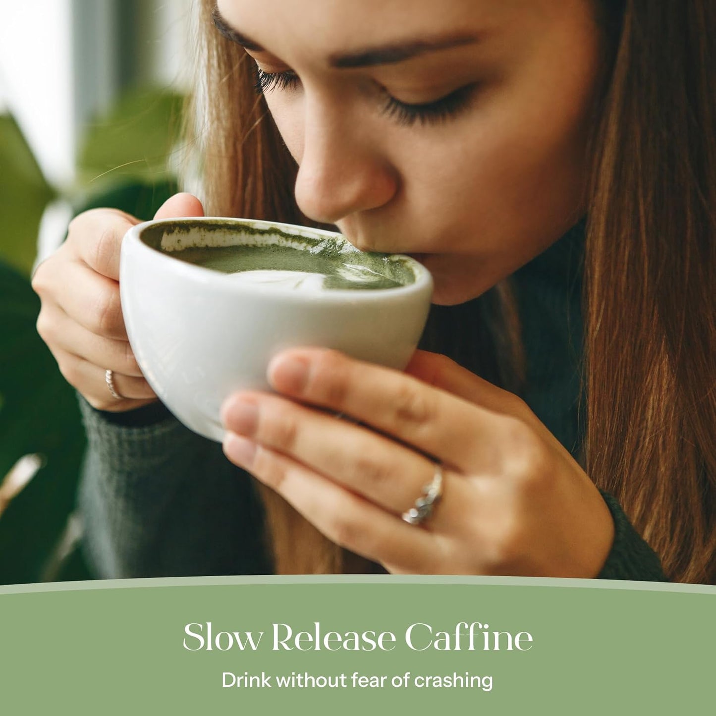 Kroma’s Beauty Matcha Latte Powder 7.18 Oz, 204g, 24 Servings – Collagen Ceremonial Grade Matcha Green Tea with Protein for Glowing Skin & Hair Support w/ Bovine Collagen, Ginger & Turmeric - Premium Matcha Powder w/ Adaptogenic Mushrooms