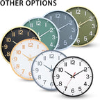 Wall Clocks Battery Operated 12 inch Modern Wall Clock, Silent Non Ticking Wall - Image 9