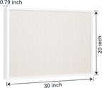 OWLKELA 20'' x 30'' Linen Bulletin Board, Vision Board and Decorative Hanging - Image 2