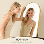 Antok Full Length Mirror, Arched Floor Standing Freestanding Arch Full Body - Image 6