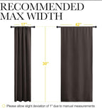 NICETOWN 2 Panels Blackout Curtains, Rod Pocket Thermal Insulated Drapes - Image 6