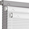 Grandekor No Drill No Tools Cordless Cellular Shades, 26.5" W x 64" H, Light by Grandekor