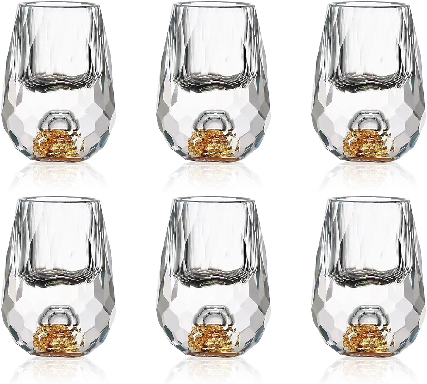 Crystal Glasses 0.5oz/15ml,shot glasses (6)