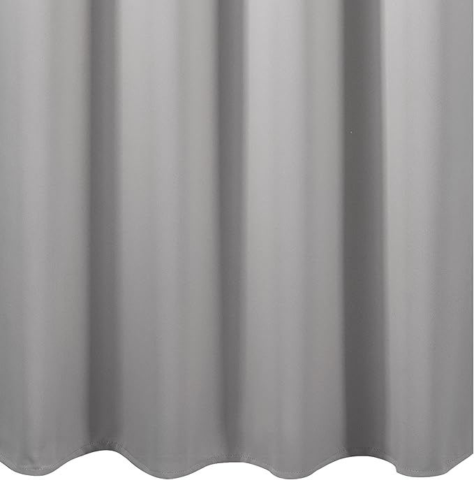 LEMOMO Blackout Curtains 52 x 45 inch/Light Grey Curtains Set of 2 - Image 9
