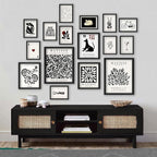 ANERZA 16 PCS Framed Black and White Wall Art Decor, Matisse Abstract Wall - Image 6