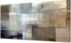 Baisuart A61275 Canvas Prints Abstract Wall Art Print Paintings Grey and Brown by Baisuart