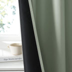 RYB HOME 100% Blackout Short Curtains - Image 4